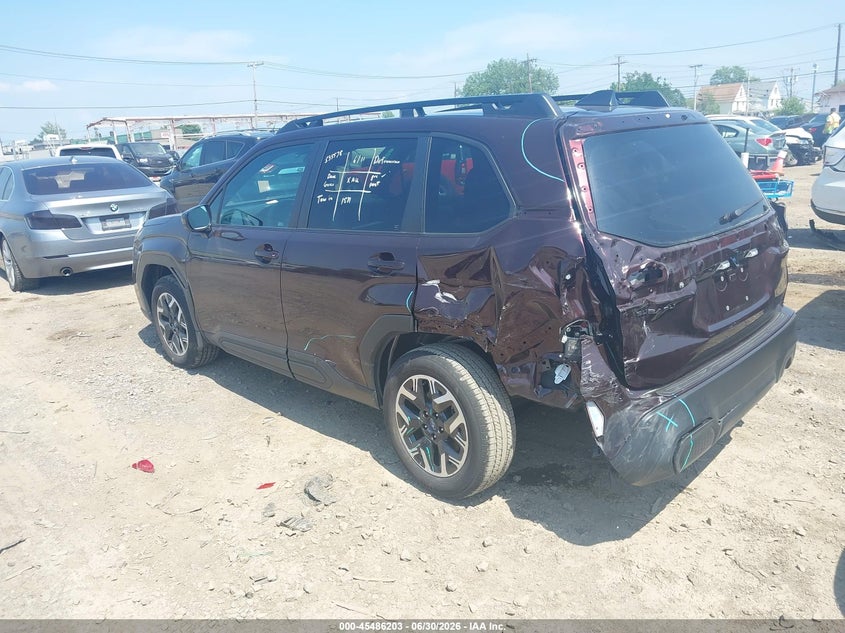 2026 Subaru Forester VIN 4S4SLDD65T3074793 IAAI salvage auction — LEFT REAR, Salvage Title, sold $9,300 on 2026-08-21 (photo 3)