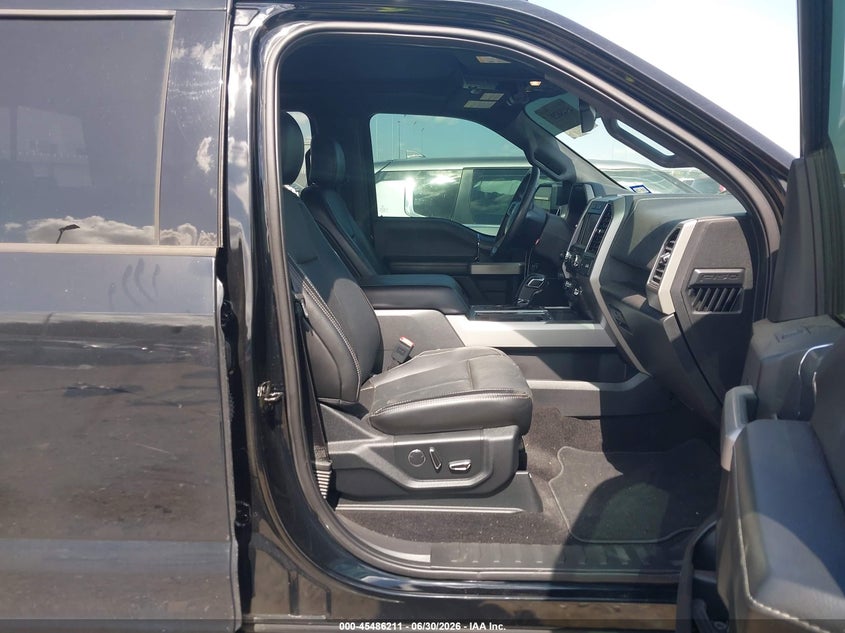 2018 Ford F-150 VIN 1FTEW1E57JKD67661 IAAI salvage auction — FRONT END, Salvage (Texas), sold $8,100 on 2026-07-10 (photo 5)