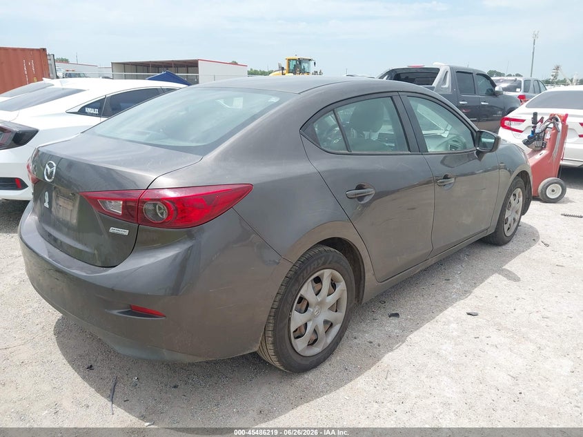 2014 Mazda 3 VIN 3MZBM1U77EM119093 IAAI salvage auction — LEFT SIDE, Original (Texas), sold $1,075 on 2026-09-16 (photo 4)