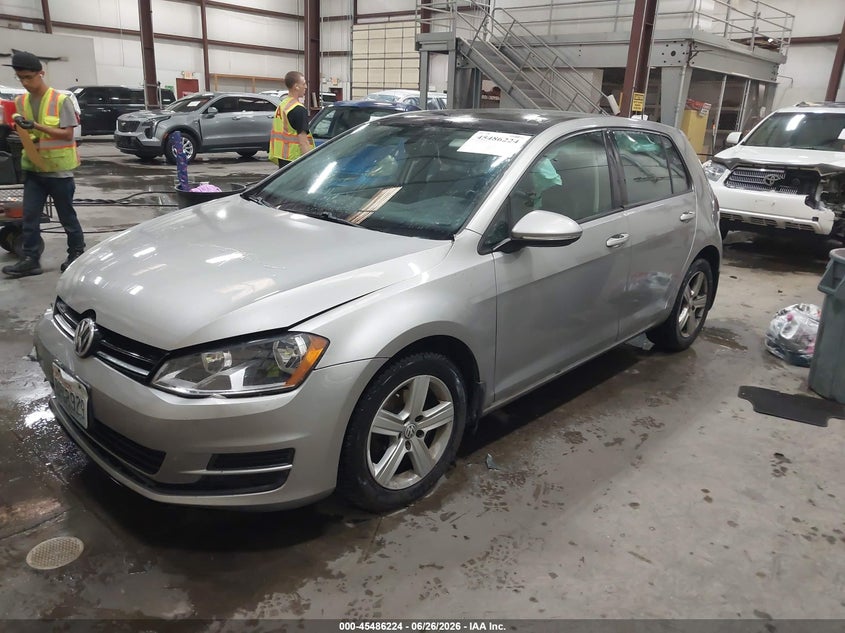 2017 Volkswagen Golf VIN 3VW217AU0HM060835 IAAI salvage auction — LEFT FRONT, Salvage (Idaho), sold $1,600 on 2026-08-07 (photo 2)