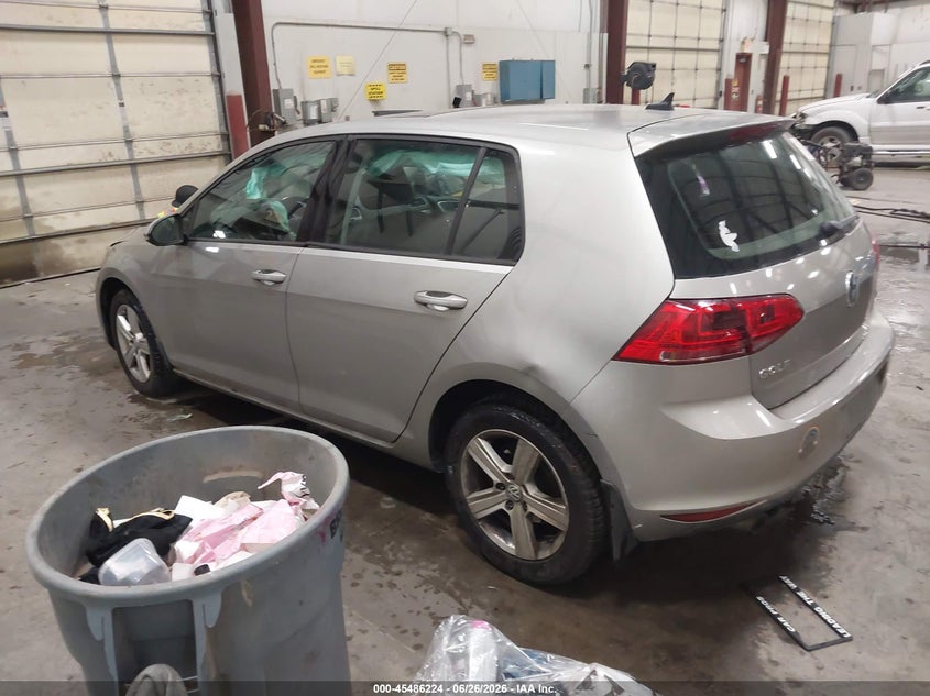 2017 Volkswagen Golf VIN 3VW217AU0HM060835 IAAI salvage auction — LEFT FRONT, Salvage (Idaho), sold $1,600 on 2026-08-07 (photo 3)