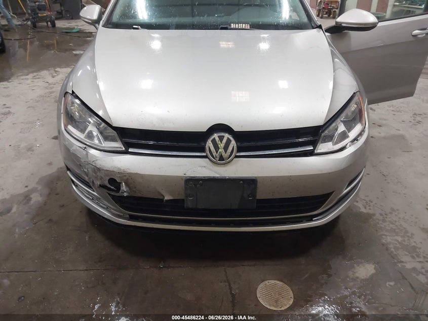 2017 Volkswagen Golf VIN 3VW217AU0HM060835 IAAI salvage auction — LEFT FRONT, Salvage (Idaho), sold $1,600 on 2026-08-07 (photo 6)