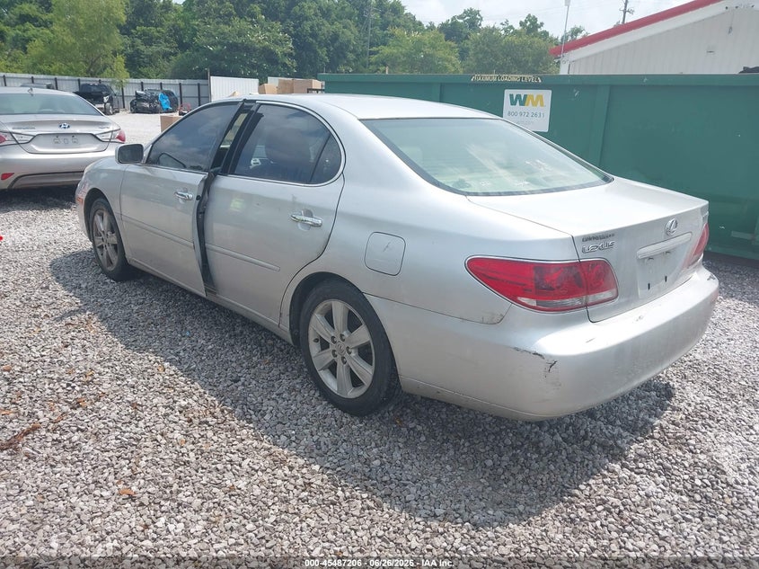 2006 Lexus Es 330 VIN JTHBA30G765174212 IAAI salvage auction — NORMAL WEAR, Clear (Alabama), sold $250 on 2026-07-23 (photo 3)