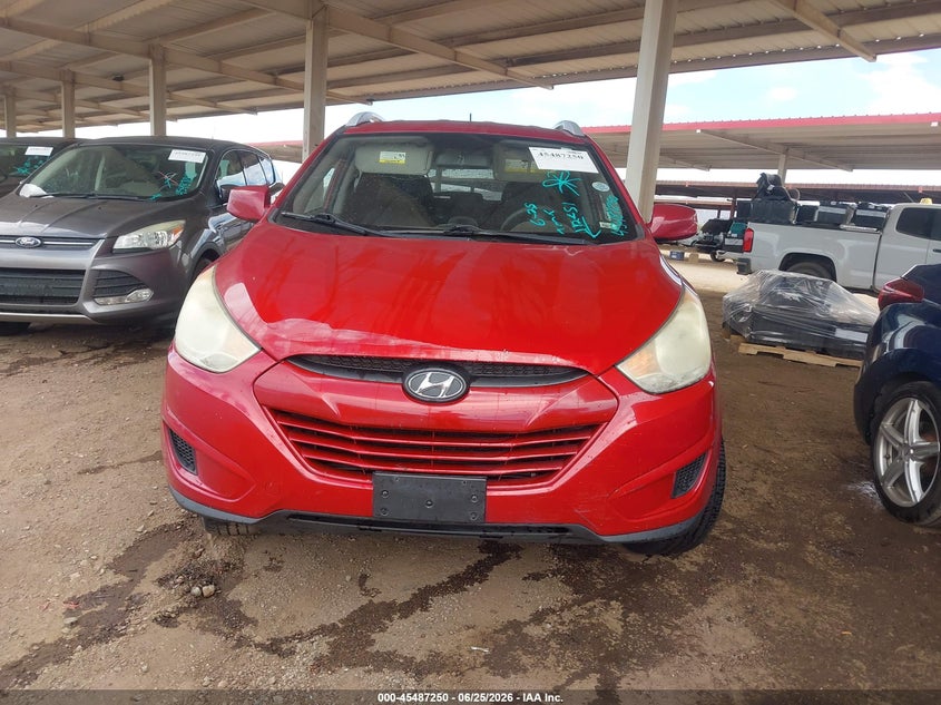 2010 Hyundai Tucson VIN KM8JU3AC9AU112451 IAAI salvage auction — NORMAL WEAR, Clear (Arizona), sold $775 on 2026-07-21 (photo 6)