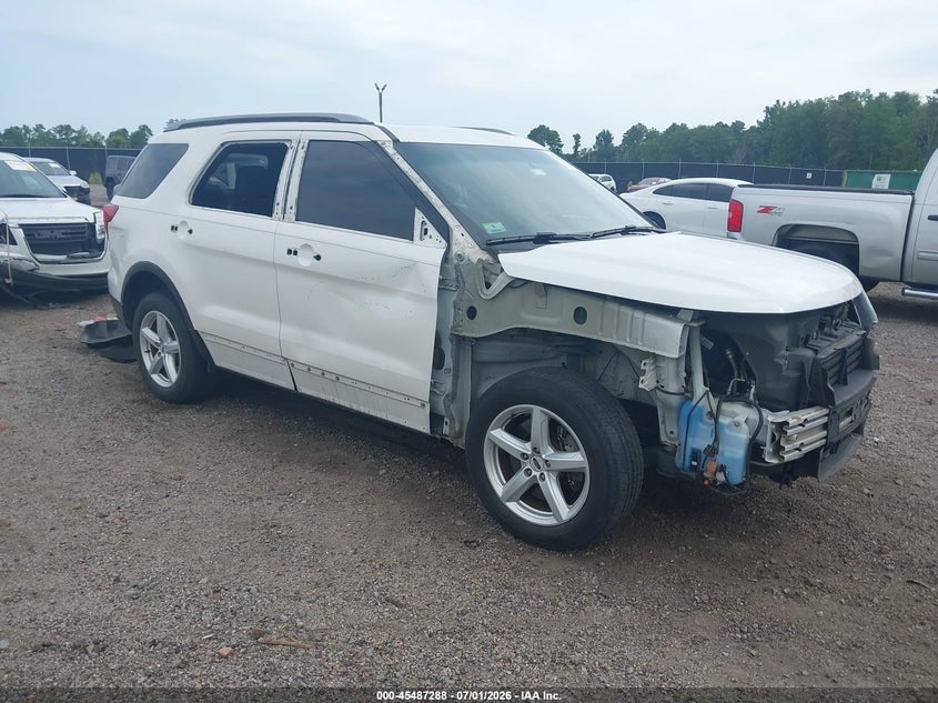 2016 Ford Explorer VIN 1FM5K8D82GGC00051 IAAI salvage auction — FRONT END, Clear (South Carolina), sold $850 on 2026-08-01 (photo 1)