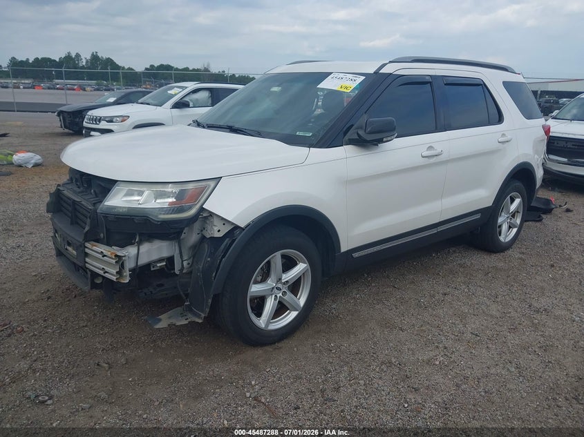 2016 Ford Explorer VIN 1FM5K8D82GGC00051 IAAI salvage auction — FRONT END, Clear (South Carolina), sold $850 on 2026-08-01 (photo 2)