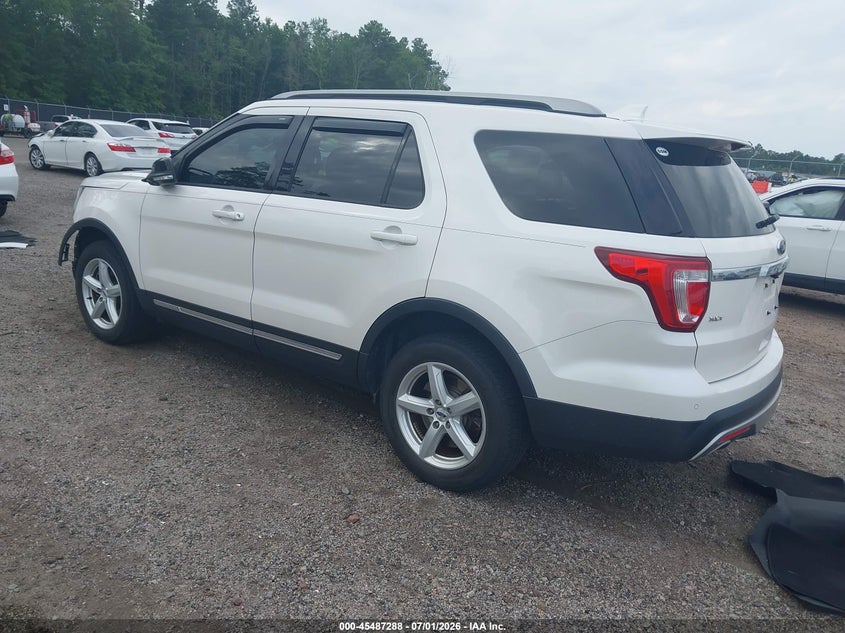 2016 Ford Explorer VIN 1FM5K8D82GGC00051 IAAI salvage auction — FRONT END, Clear (South Carolina), sold $850 on 2026-08-01 (photo 3)