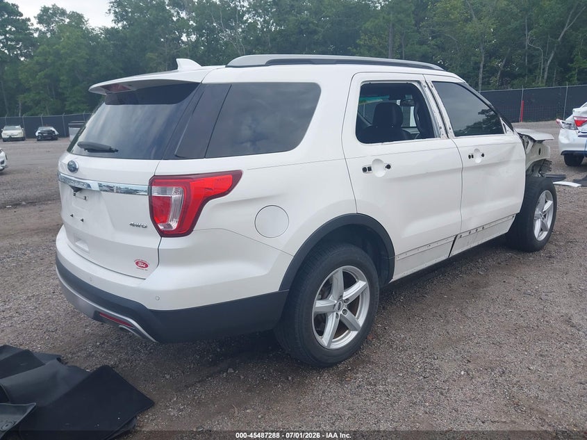 2016 Ford Explorer VIN 1FM5K8D82GGC00051 IAAI salvage auction — FRONT END, Clear (South Carolina), sold $850 on 2026-08-01 (photo 4)