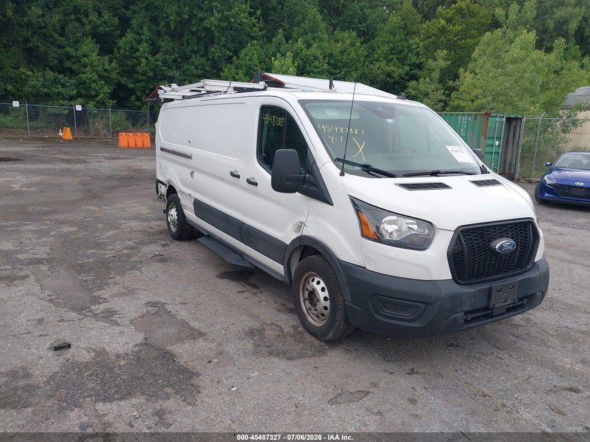2023 Ford Transit-250 VIN 1FTBR2Y88PKA26400 IAAI salvage auction — REAR END, Clear (Maryland), sold $18,100 on 2026-07-14 (photo 1)