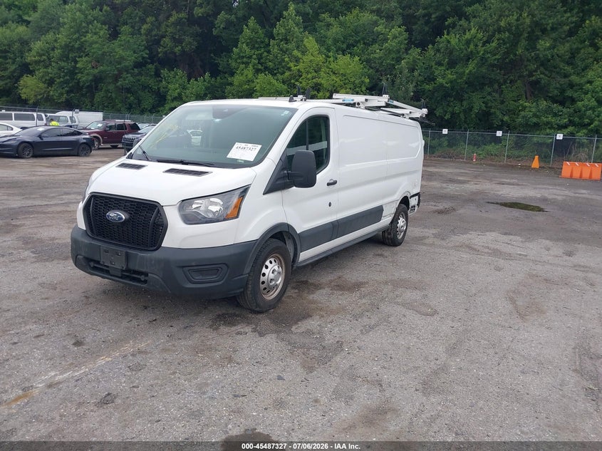 2023 Ford Transit-250 VIN 1FTBR2Y88PKA26400 IAAI salvage auction — REAR END, Clear (Maryland), sold $18,100 on 2026-07-14 (photo 2)