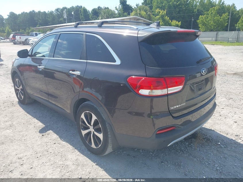 2016 Kia Sorento VIN 5XYPH4A58GG099826 IAAI salvage auction — NORMAL WEAR, Clear-Dealer Only (North Carolina), sold $1,700 on 2026-07-28 (photo 3)
