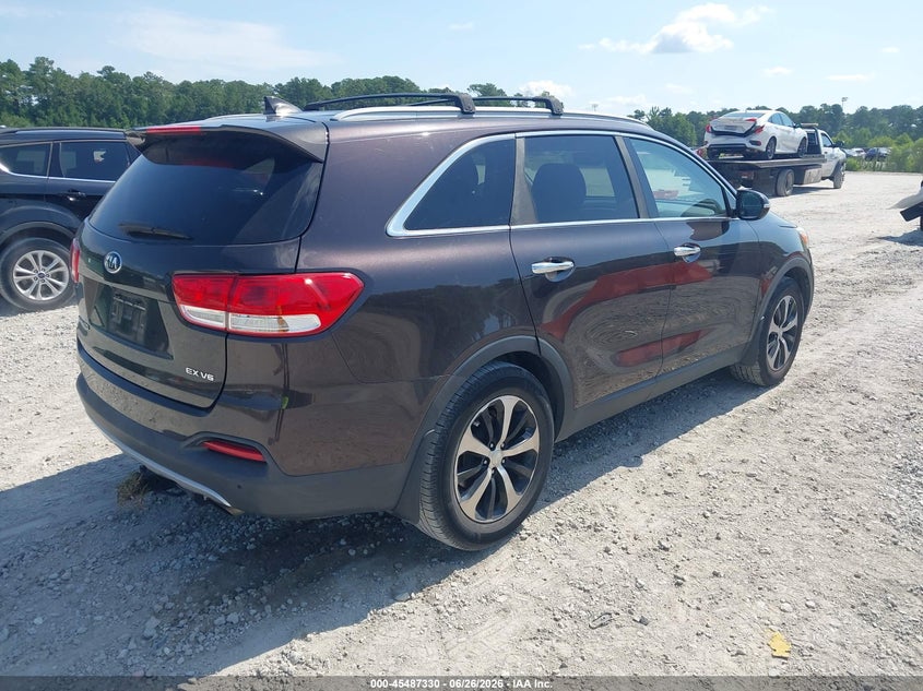 2016 Kia Sorento VIN 5XYPH4A58GG099826 IAAI salvage auction — NORMAL WEAR, Clear-Dealer Only (North Carolina), sold $1,700 on 2026-07-28 (photo 4)