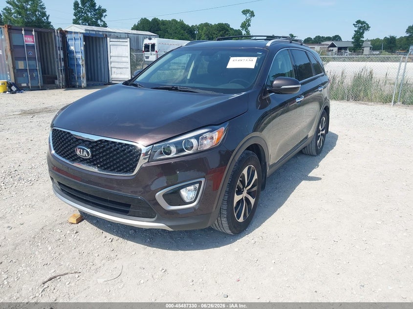 2016 Kia Sorento VIN 5XYPH4A58GG099826 IAAI salvage auction — NORMAL WEAR, Clear-Dealer Only (North Carolina), sold $1,700 on 2026-07-28 (photo 6)