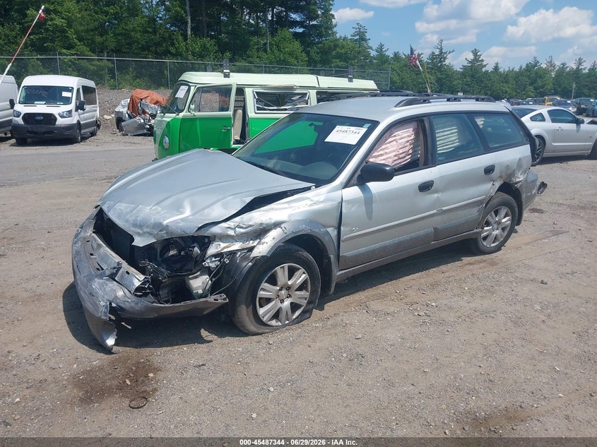 2005 Subaru Outback VIN 4S4BP61C657356558 IAAI salvage auction — FRONT END, Clear (Massachusetts), sold $300 on 2026-07-11 (photo 2)
