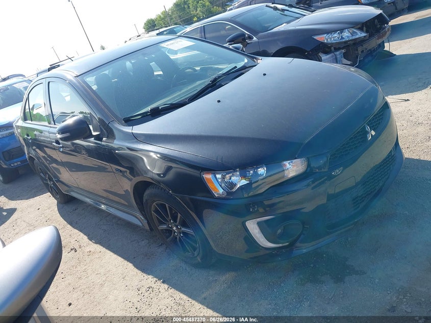 2017 Mitsubishi Lancer VIN JA32U2FU3HU011533 IAAI salvage auction — LEFT REAR, Salvage (Ohio), sold $25 on 2026-07-28 (photo 1)
