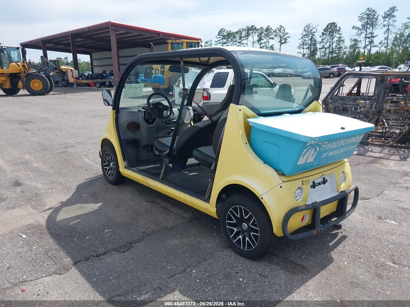 2019 Global electric motors E4 VIN 52CG4AGA3K5019584 IAAI salvage auction — FRONT END, Certificate Of Destruction (Florida), sold $375 on 2026-07-28 (photo 3)