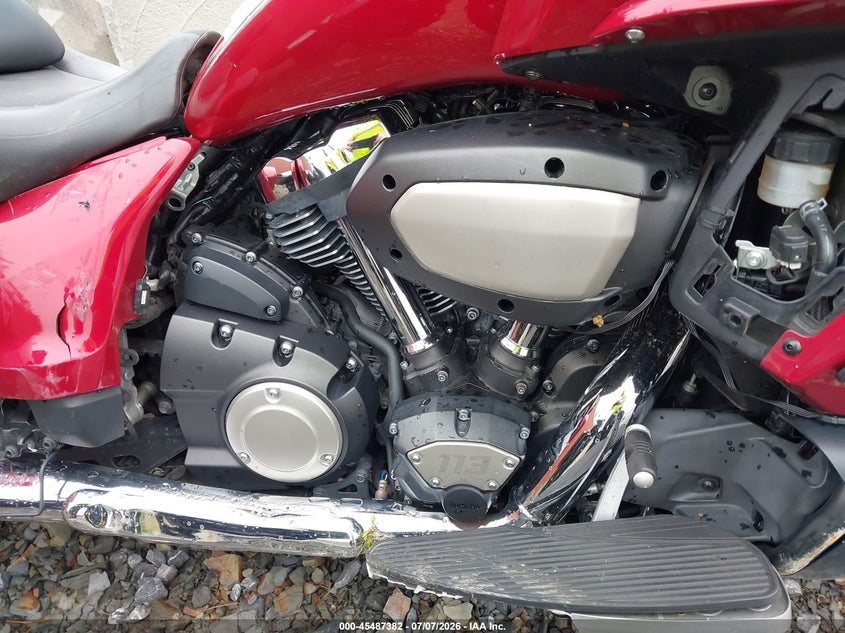 2018 Yamaha Xv VIN JYAVP38Y0JA000715 IAAI salvage auction — FRONT END, Salvage (Pennsylvania), sold $1,700 on 2026-07-29 (photo 8)