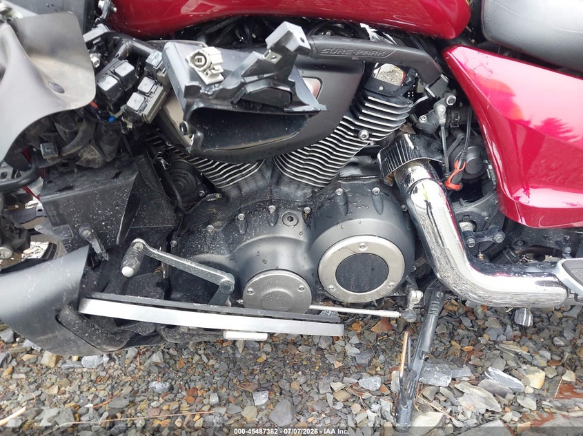 2018 Yamaha Xv VIN JYAVP38Y0JA000715 IAAI salvage auction — FRONT END, Salvage (Pennsylvania), sold $1,700 on 2026-07-29 (photo 9)
