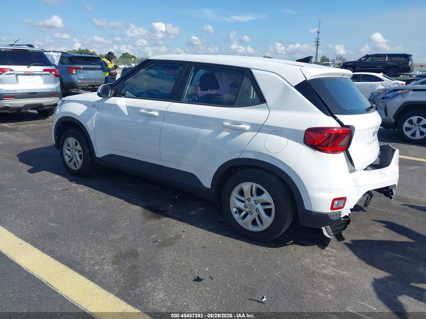 2022 Hyundai Venue VIN KMHRB8A31NU160263 IAAI salvage auction — SIDE, Certificate Of Destruction (Florida), sold $2,300 on 2026-07-30 (photo 3)