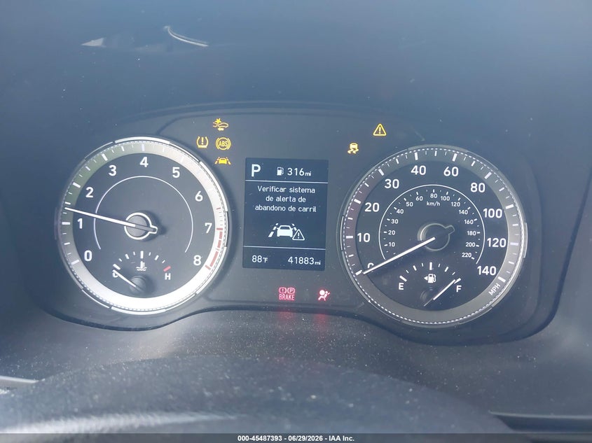 2022 Hyundai Venue VIN KMHRB8A31NU160263 IAAI salvage auction — SIDE, Certificate Of Destruction (Florida), sold $2,300 on 2026-07-30 (photo 7)