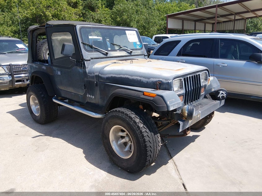 1995 Jeep Wrangler / VIN 1J4FY19PXSP264078 IAAI salvage auction — NORMAL WEAR, Original (Texas), sold $1,150 on 2026-07-06 (photo 1)