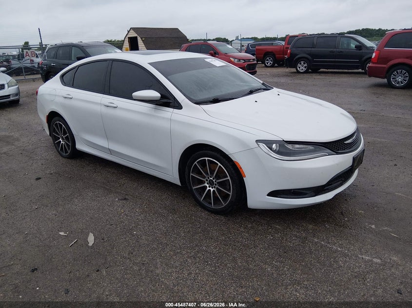 2015 Chrysler 200 VIN 1C3CCCBG2FN673310 IAAI salvage auction — NORMAL WEAR, Salvage Title, sold $500 on 2026-09-02 (photo 1)