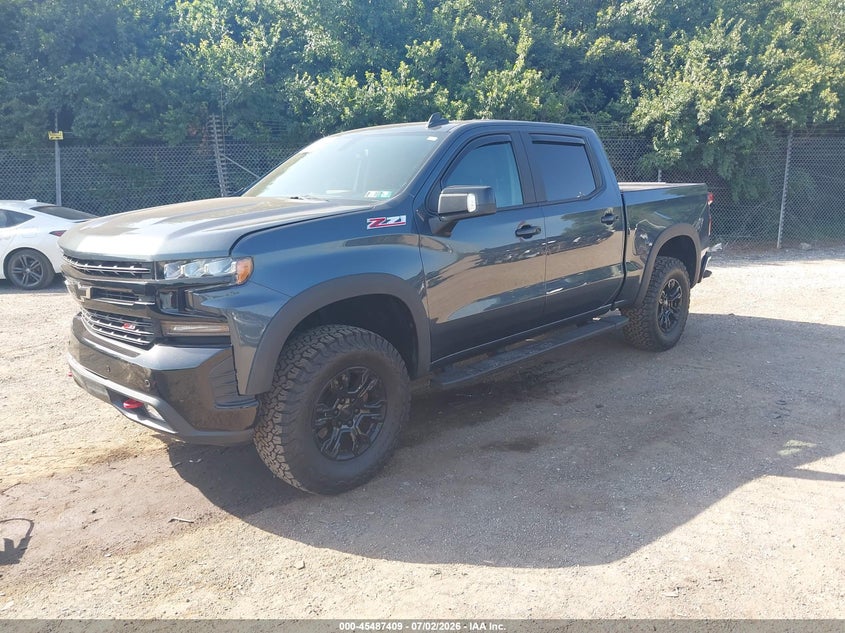 2019 Chevrolet Silverado VIN 1GCPYFED2KZ129362 IAAI salvage auction — RIGHT FRONT, Salvage (Pennsylvania), sold $15,100 on 2026-07-31 (photo 2)