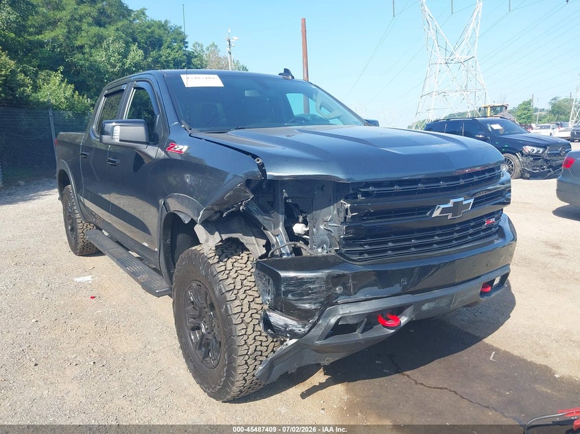 2019 Chevrolet Silverado VIN 1GCPYFED2KZ129362 IAAI salvage auction — RIGHT FRONT, Salvage (Pennsylvania), sold $15,100 on 2026-07-31 (photo 6)