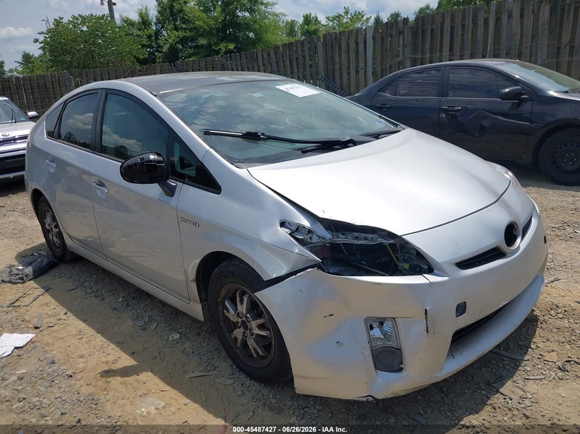 2010 Toyota Prius VIN JTDKN3DU7A0152805 IAAI salvage auction — RIGHT FRONT, Clear (Virginia), sold $1,500 on 2026-07-15 (photo 1)