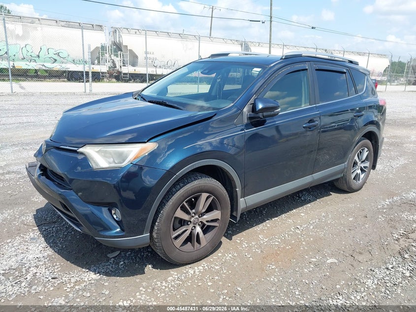 2017 Toyota Rav 4 VIN JTMWFREV5HJ142349 IAAI salvage auction — RIGHT FRONT, Salvage Title, sold $5,500 on 2026-07-31 (photo 2)