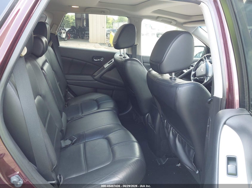2014 Nissan Murano VIN JN8AZ1MW8EW519739 IAAI salvage auction — REPOSSESSION, Clear-Dealer Only (North Carolina), sold $1,425 on 2026-07-06 (photo 8)