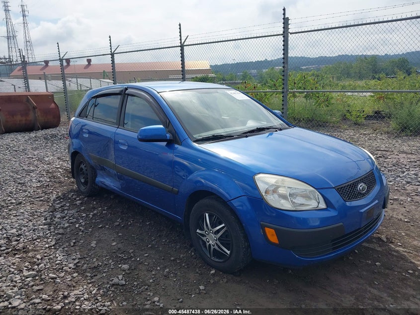 2009 Kia Rio VIN KNADE243096517177 IAAI salvage auction — SIDE, Salvage (Pennsylvania), sold $400 on 2026-07-14 (photo 1)
