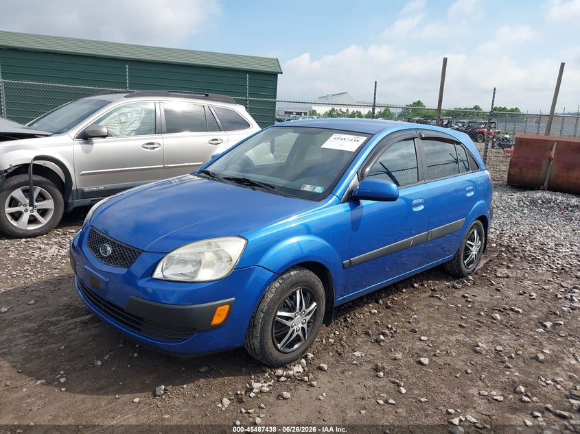 2009 Kia Rio VIN KNADE243096517177 IAAI salvage auction — SIDE, Salvage (Pennsylvania), sold $400 on 2026-07-14 (photo 2)