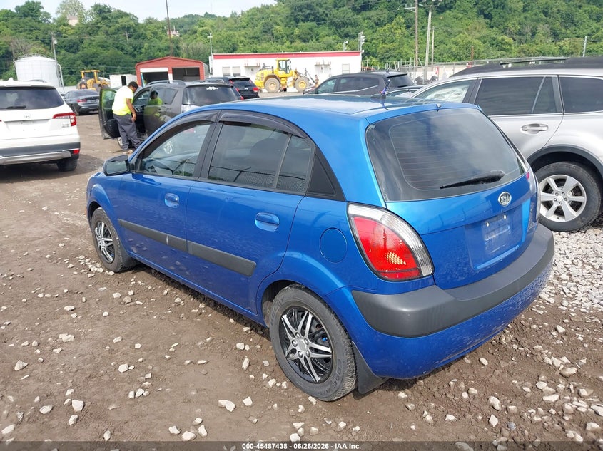 2009 Kia Rio VIN KNADE243096517177 IAAI salvage auction — SIDE, Salvage (Pennsylvania), sold $400 on 2026-07-14 (photo 3)