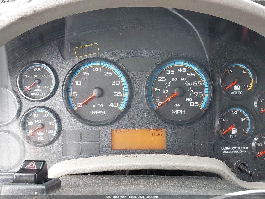 2013 International VIN 1HTMMAAL2DH481478 IAAI salvage auction — MECHANICAL, Enterprise Vehicles Clear Only (Florida), sold $475 on 2026-07-09 (photo 5)
