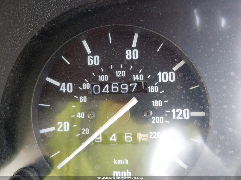 2000 BMW K 1200 VIN WB10555A1YZD73393 IAAI salvage auction — NORMAL WEAR, Clear (Alabama), sold $825 on 2026-07-06 (photo 7)