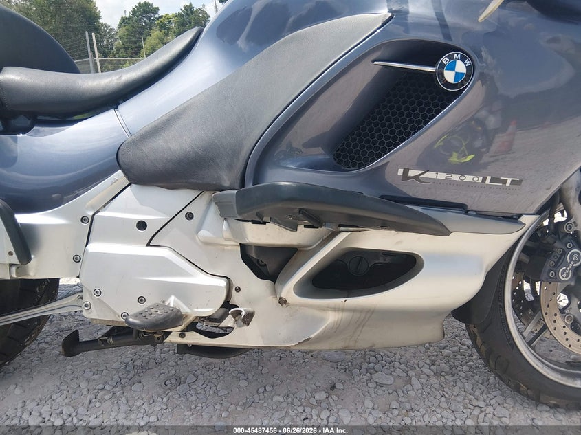 2000 BMW K 1200 VIN WB10555A1YZD73393 IAAI salvage auction — NORMAL WEAR, Clear (Alabama), sold $825 on 2026-07-06 (photo 8)