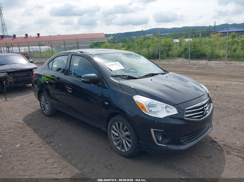 2017 Mitsubishi Mirage VIN ML32F4FJ5HHF08353 IAAI salvage auction — ROOF, Salvage (Pennsylvania), sold $900 on 2026-07-12 (photo 1)