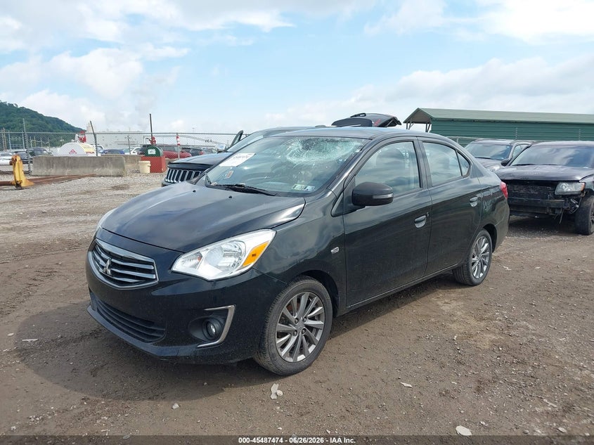 2017 Mitsubishi Mirage VIN ML32F4FJ5HHF08353 IAAI salvage auction — ROOF, Salvage (Pennsylvania), sold $900 on 2026-07-12 (photo 2)