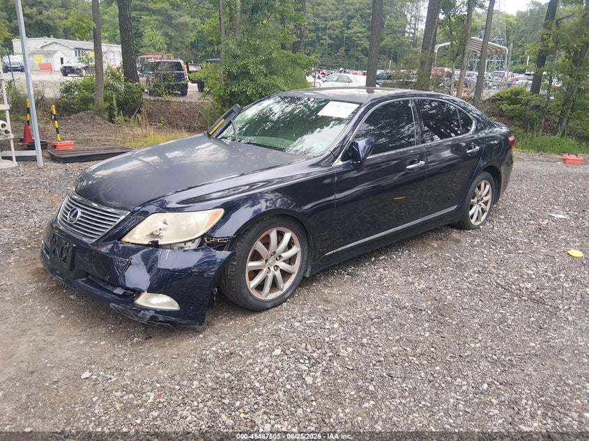 2009 Lexus Ls VIN JTHCL46F495003893 IAAI salvage auction — NORMAL WEAR, Clear (Virginia), sold $950 on 2026-07-21 (photo 2)