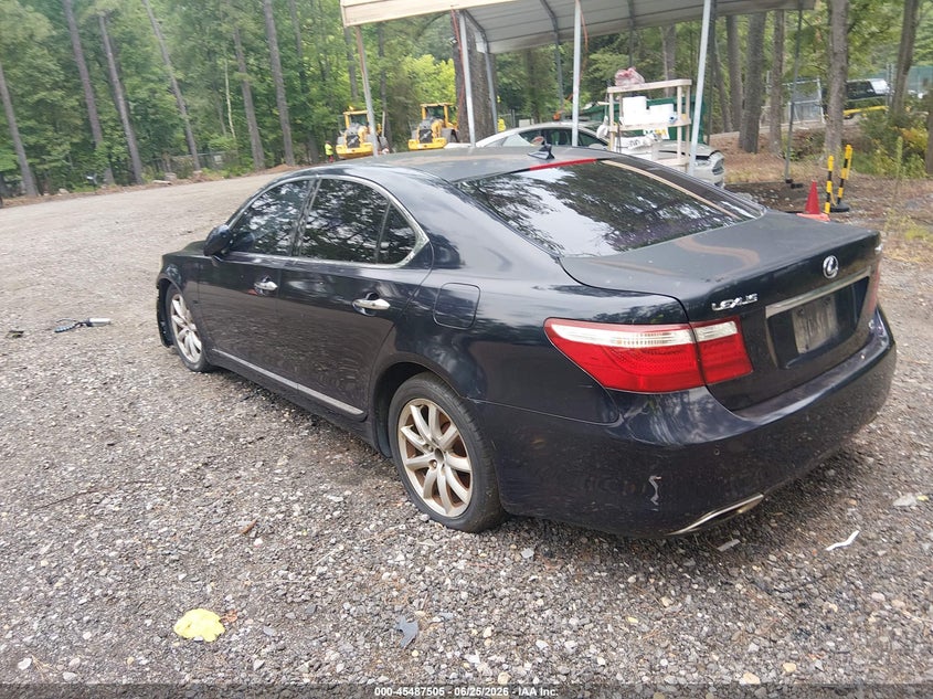 2009 Lexus Ls VIN JTHCL46F495003893 IAAI salvage auction — NORMAL WEAR, Clear (Virginia), sold $950 on 2026-07-21 (photo 3)