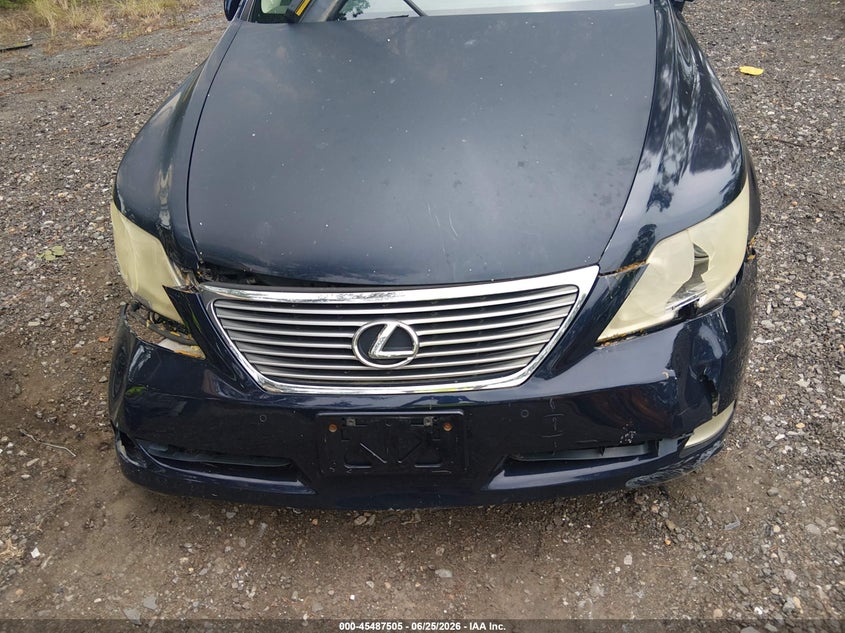 2009 Lexus Ls VIN JTHCL46F495003893 IAAI salvage auction — NORMAL WEAR, Clear (Virginia), sold $950 on 2026-07-21 (photo 6)