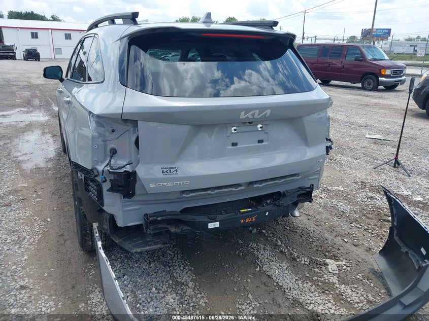 2023 Kia Sorento VIN 5XYRLDLC0PG195985 IAAI salvage auction — REAR END, Salvage Title, sold $12,725 on 2026-07-17 (photo 6)