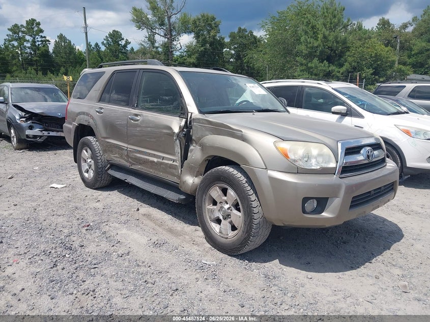 2008 Toyota 4runner VIN JTEZU14R68K008769 IAAI salvage auction — RIGHT SIDE, Salvage (South Carolina), sold $5,400 on 2026-08-01 (photo 1)