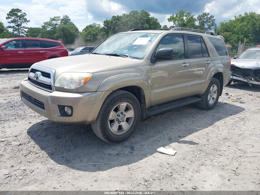 2008 Toyota 4runner VIN JTEZU14R68K008769 IAAI salvage auction — RIGHT SIDE, Salvage (South Carolina), sold $5,400 on 2026-08-01 (photo 2)