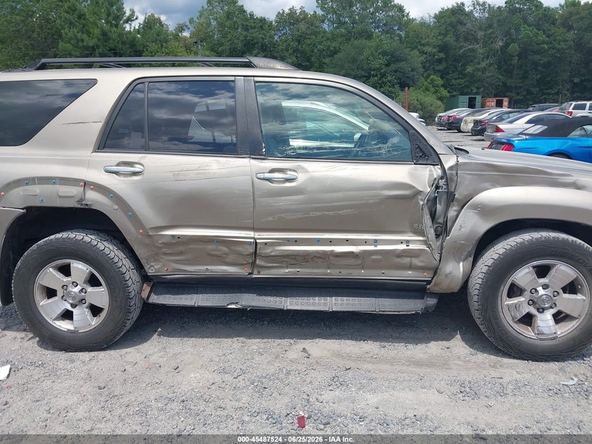 2008 Toyota 4runner VIN JTEZU14R68K008769 IAAI salvage auction — RIGHT SIDE, Salvage (South Carolina), sold $5,400 on 2026-08-01 (photo 6)