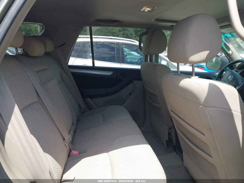 2008 Toyota 4runner VIN JTEZU14R68K008769 IAAI salvage auction — RIGHT SIDE, Salvage (South Carolina), sold $5,400 on 2026-08-01 (photo 8)