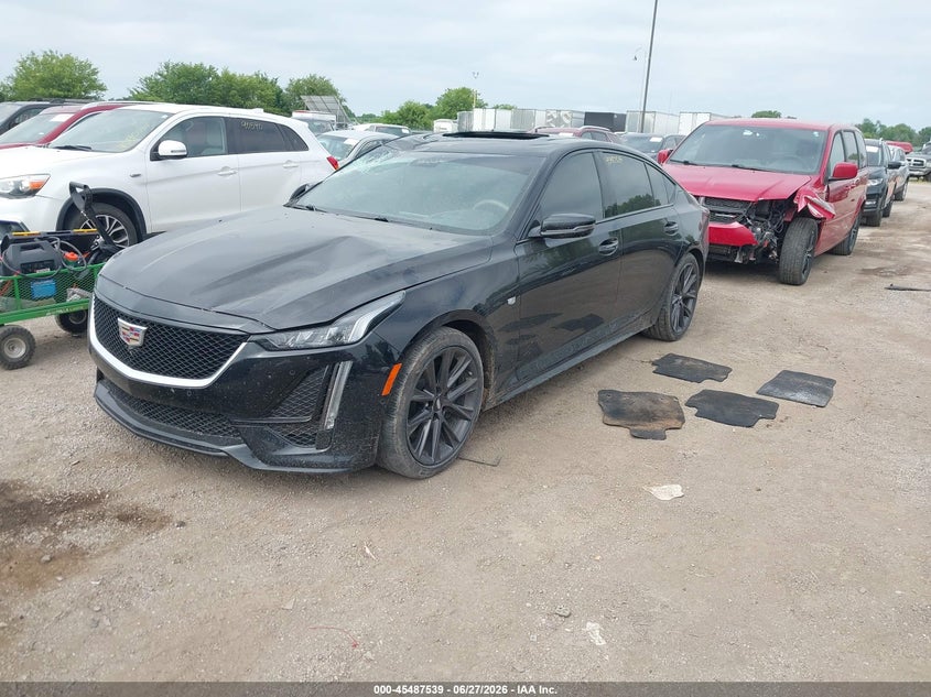 2020 Cadillac Ct5 VIN 1G6DP5RK5L0102206 IAAI salvage auction — FRONT END, Salvage (Illinois), sold $9,250 on 2026-08-23 (photo 2)