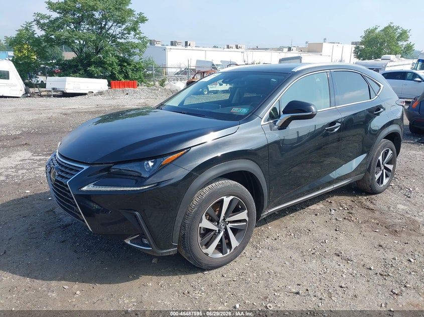 2021 Lexus Nx VIN JTJGARDZ0M2253707 IAAI salvage auction — SIDE, Salvage (Pennsylvania), sold $12,700 on 2026-07-24 (photo 2)