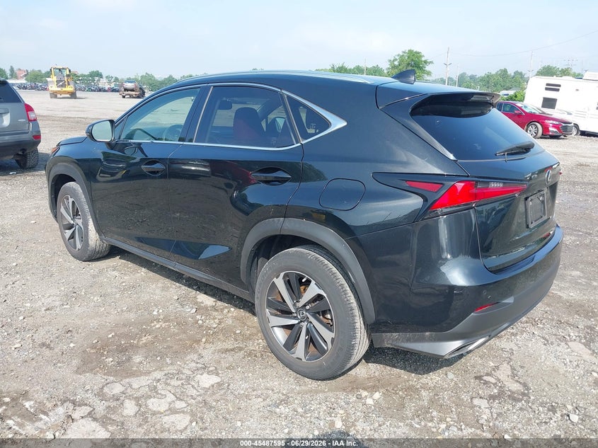 2021 Lexus Nx VIN JTJGARDZ0M2253707 IAAI salvage auction — SIDE, Salvage (Pennsylvania), sold $12,700 on 2026-07-24 (photo 3)